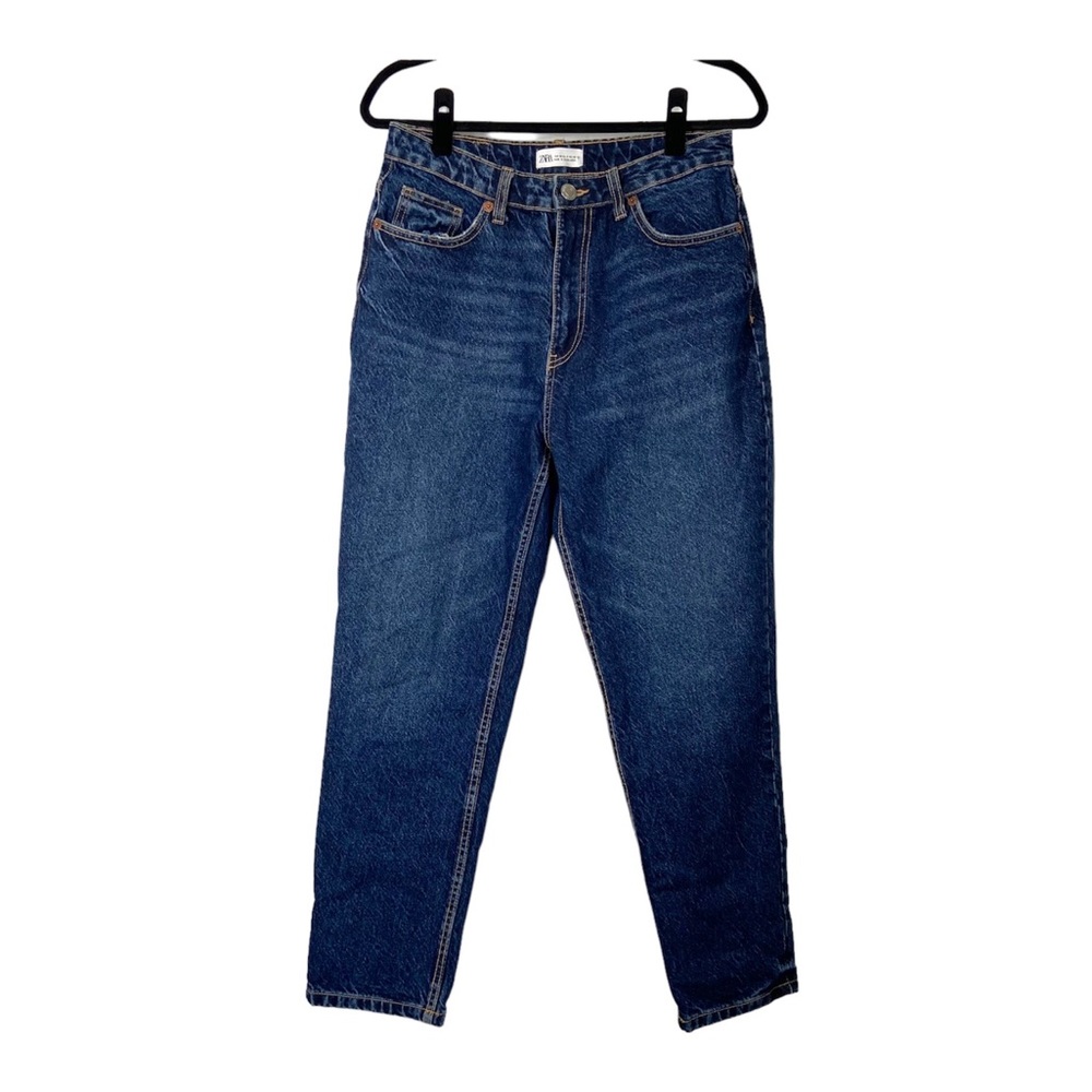Zara Jeans High Rise Boyfriend Straight